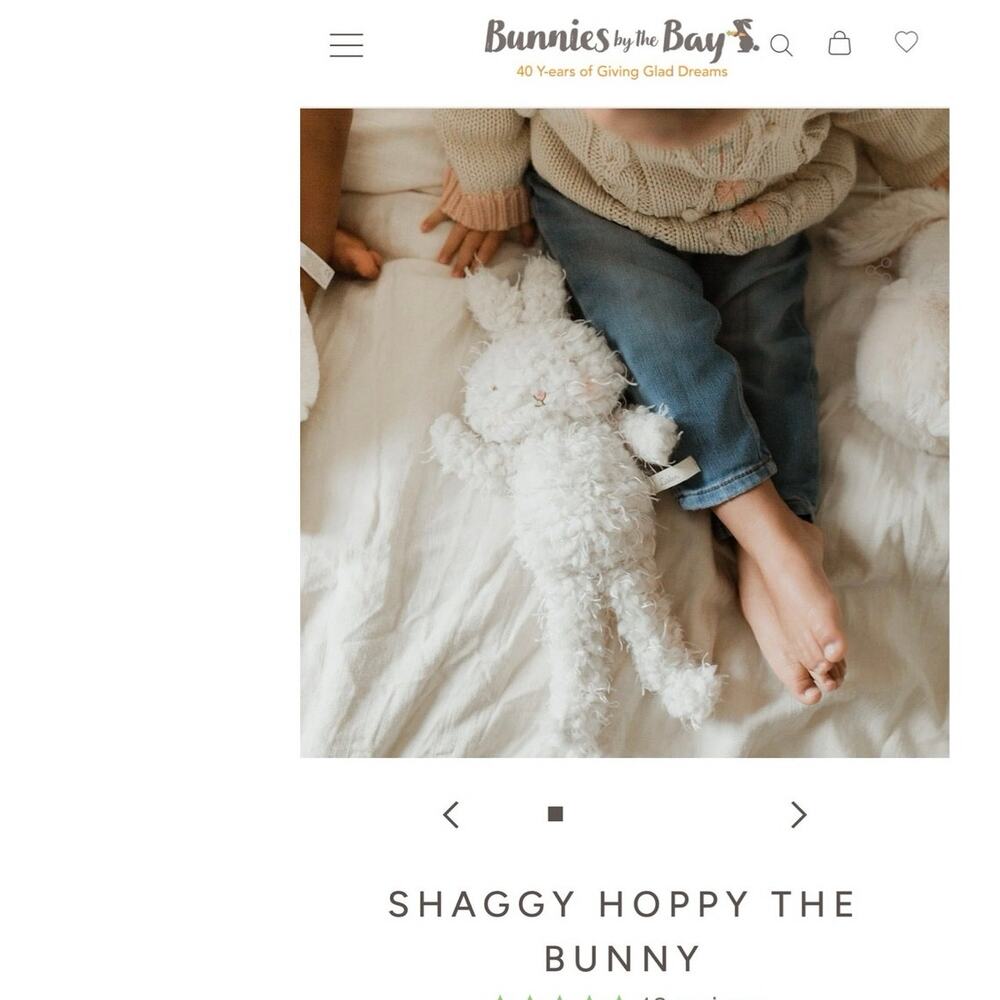 Bunnies by the Bay Shaggy the Hoppy Bunny